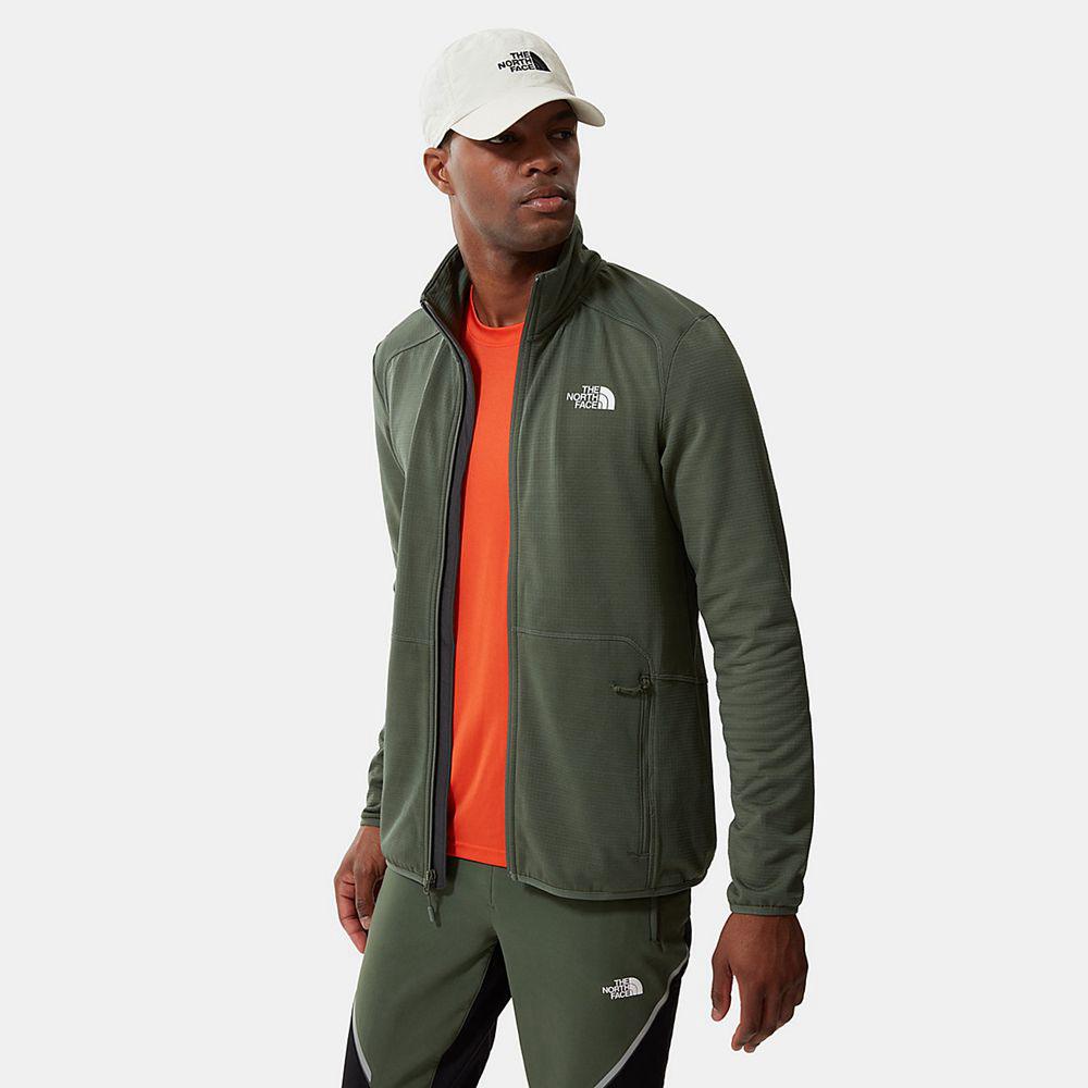 The North Face Quest Ανδρικα Μπουφάν Fleece - Πρασινο (JOVI27649)